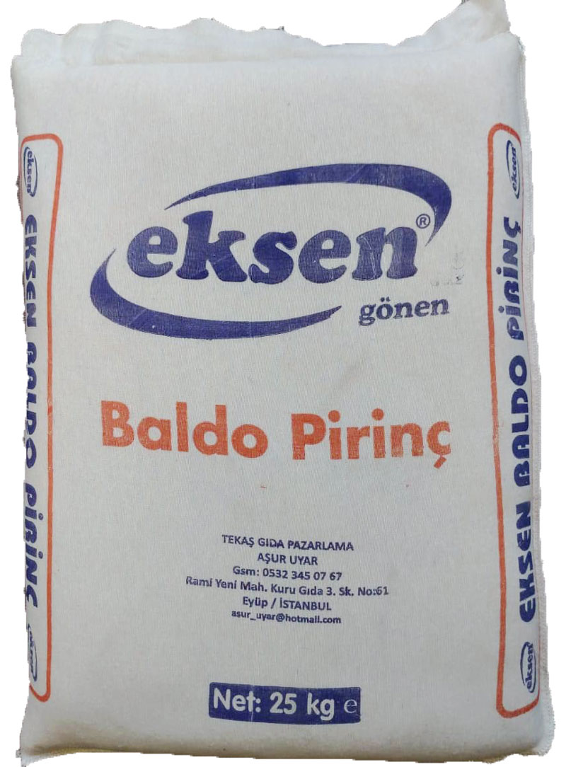 BEZ BALDO EKSEN GÖNEN PİRİNÇ 
